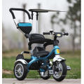 Wholesale 4 in 1 Children Stroller Baby Pram Tricycle Kids Tricycle  